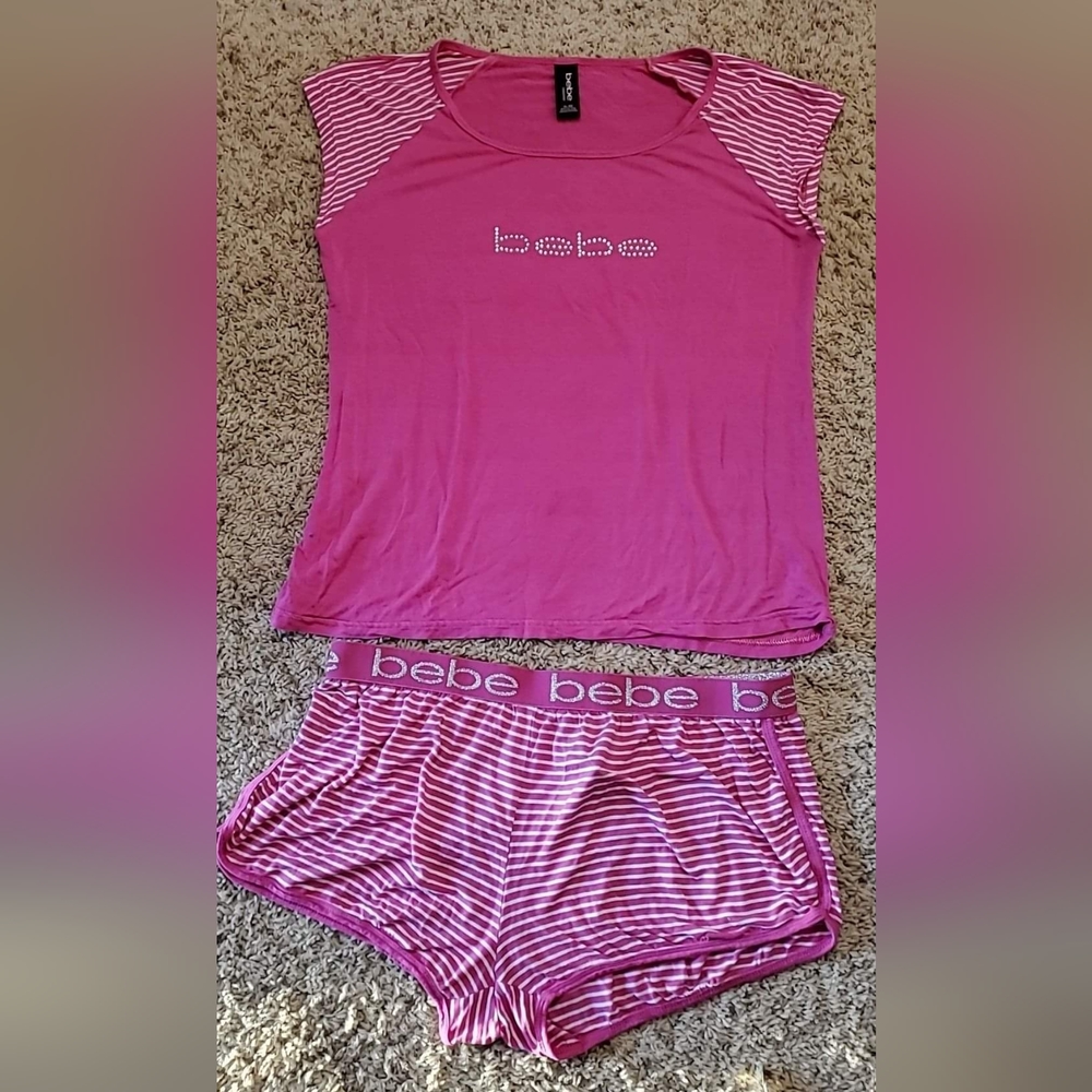 Pink Bebe sleepwear set
